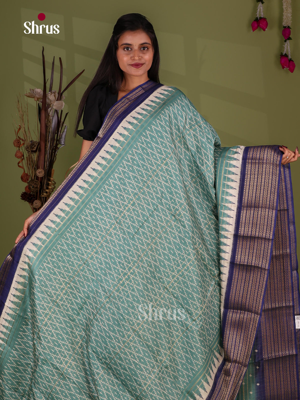 Semi Crepe Saree - EJ11403