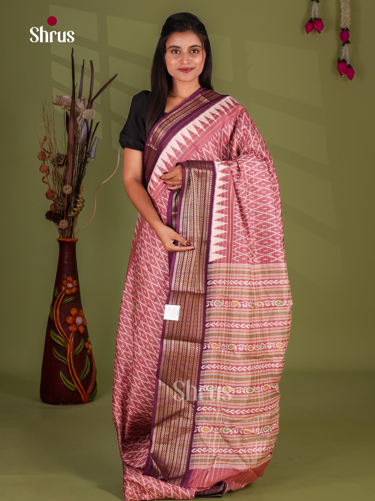 Semi Crepe Saree - EJ11404