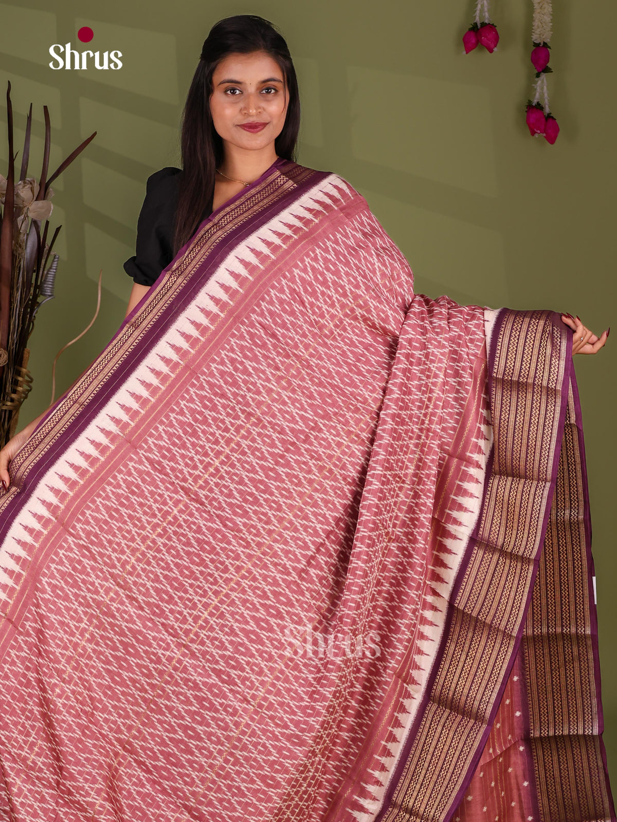 Semi Crepe Saree - EJ11404