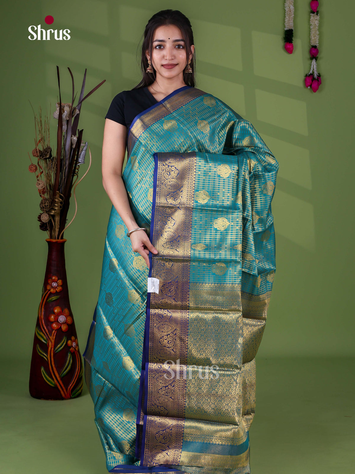 Semi Kanchipuram Saree - EJ11414