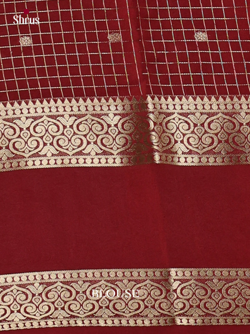 Semi Mysoresilk Saree - EJ11806