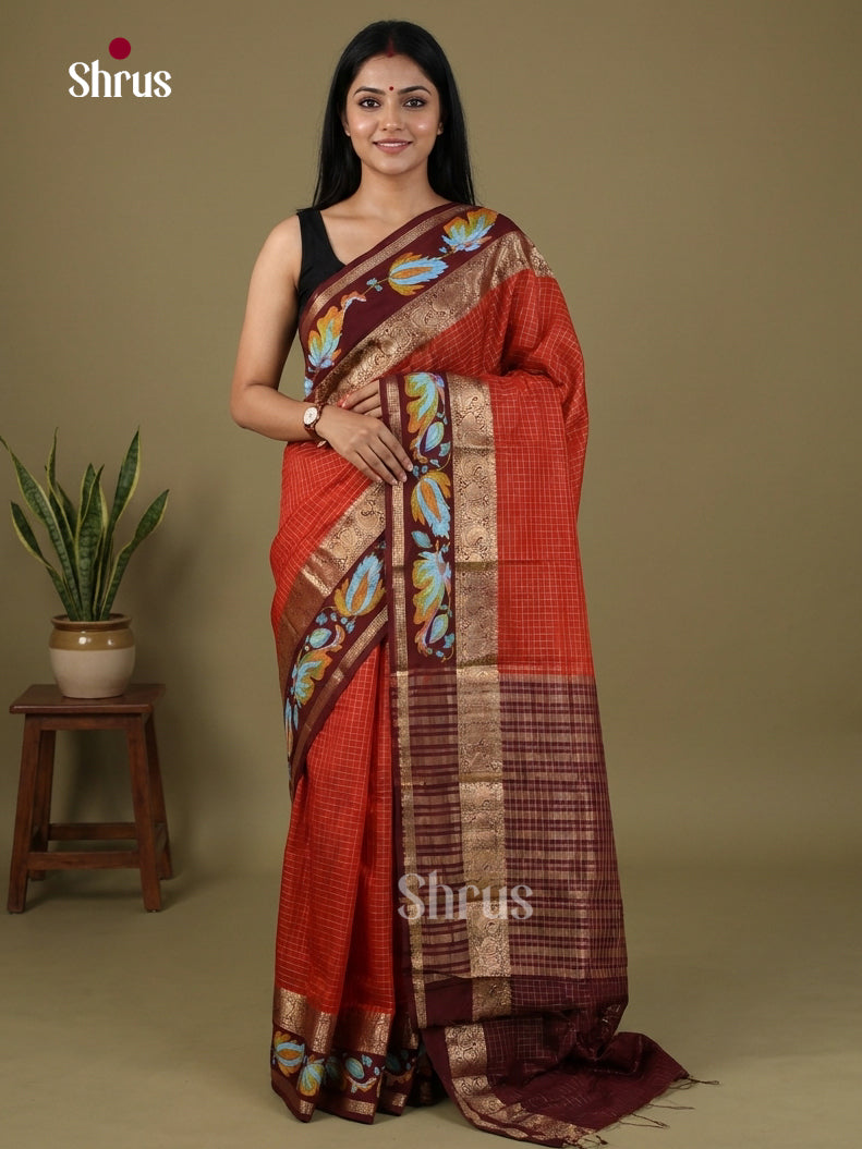 Semi Mysoresilk Saree - EJ11810