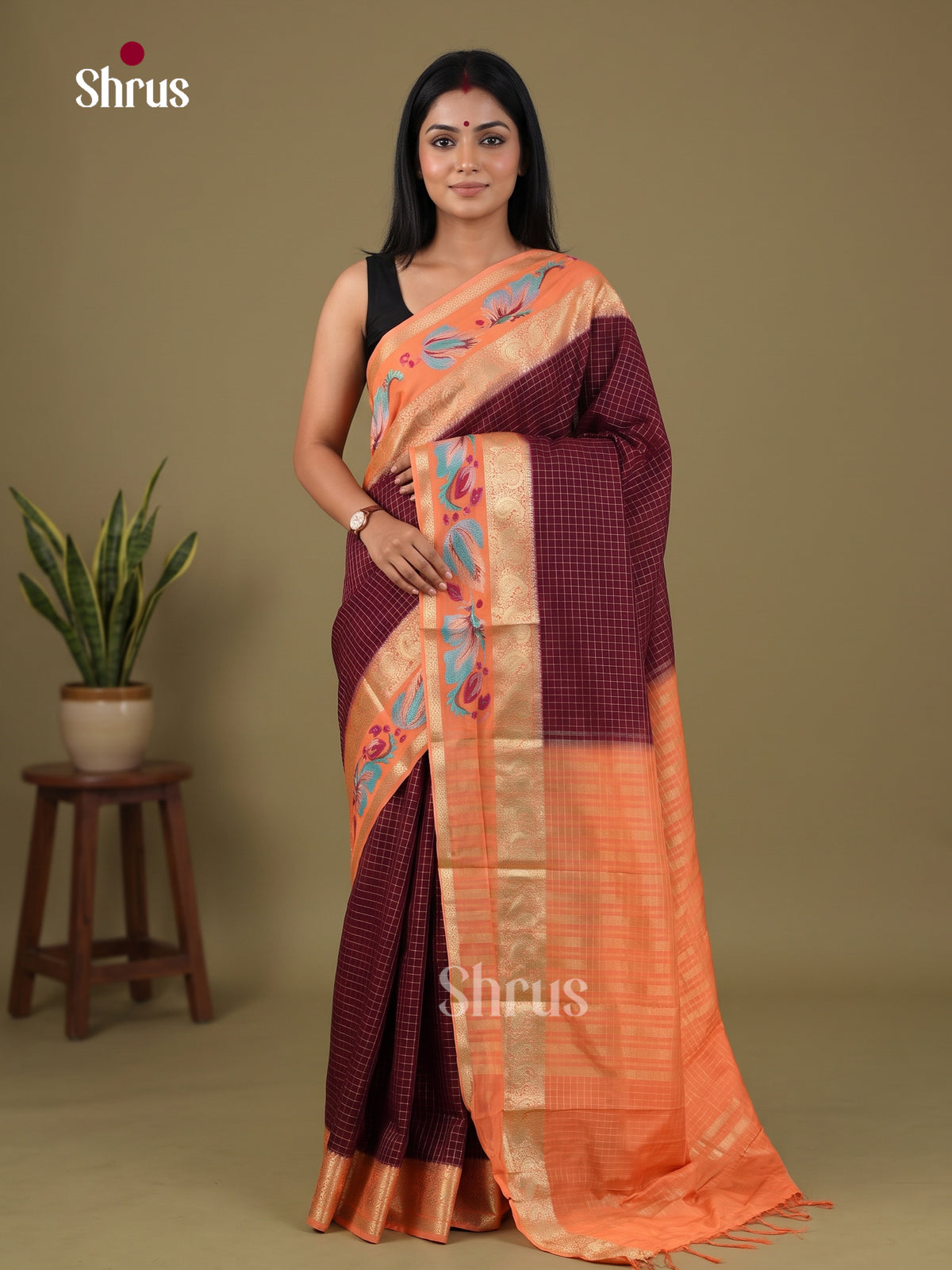 Semi Mysoresilk Saree - EJ11816