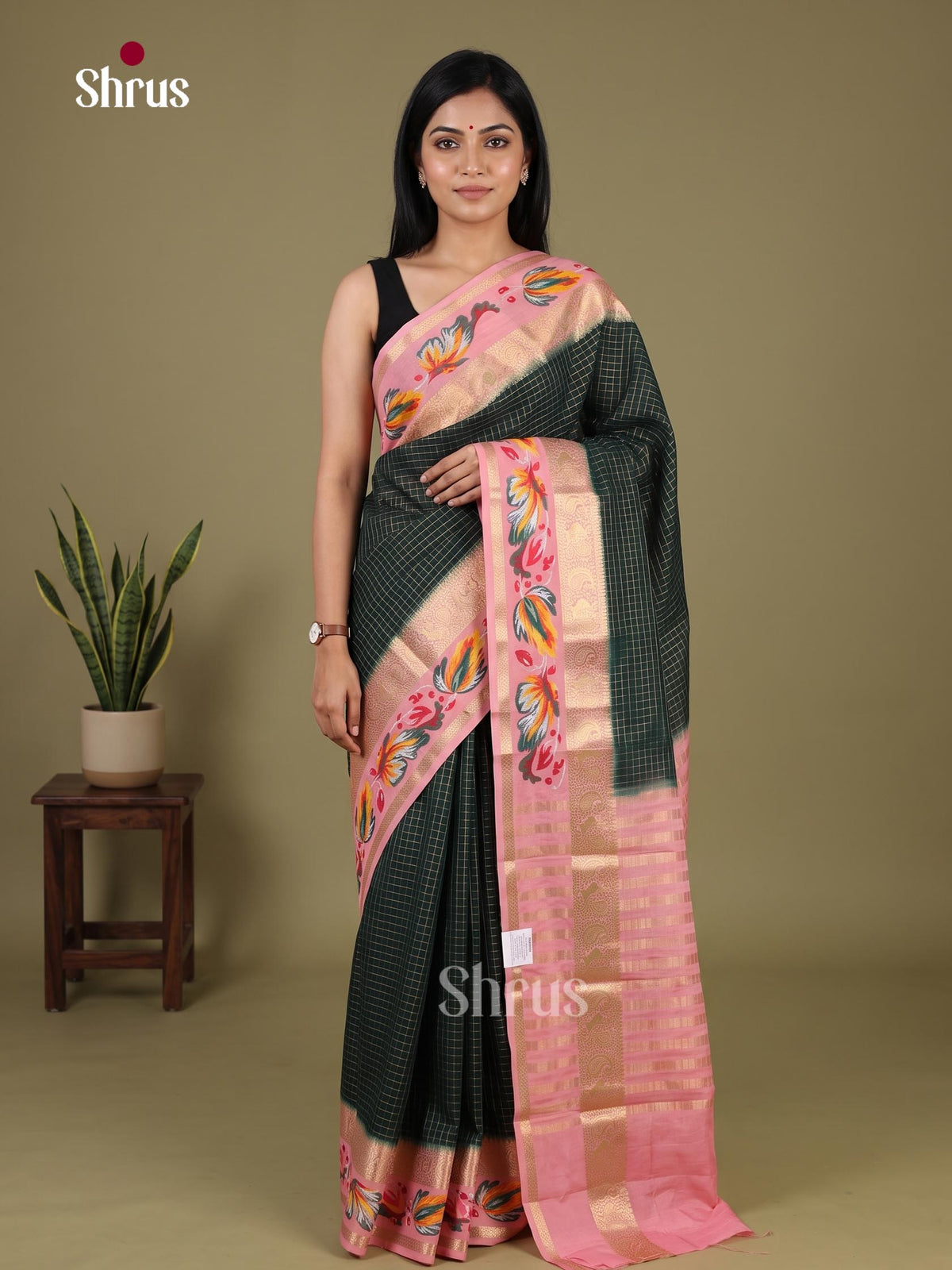 Semi Mysoresilk Saree - EJ11817