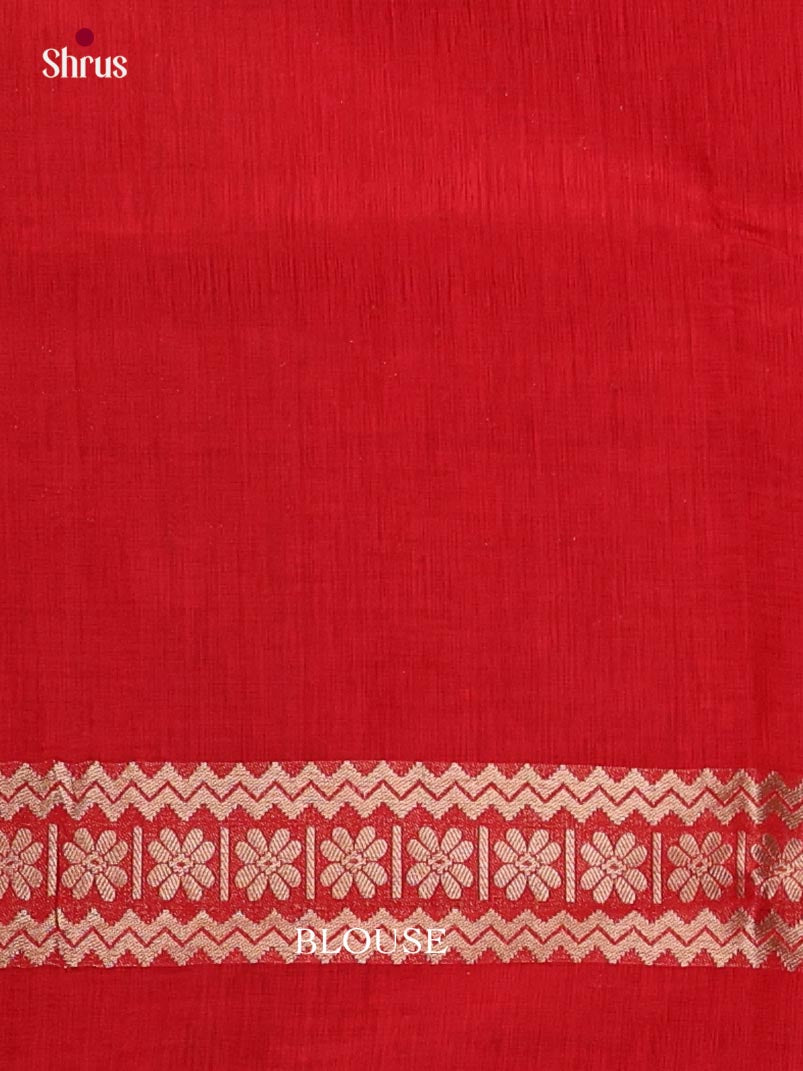 Jute Banaras Saree - EJ11826