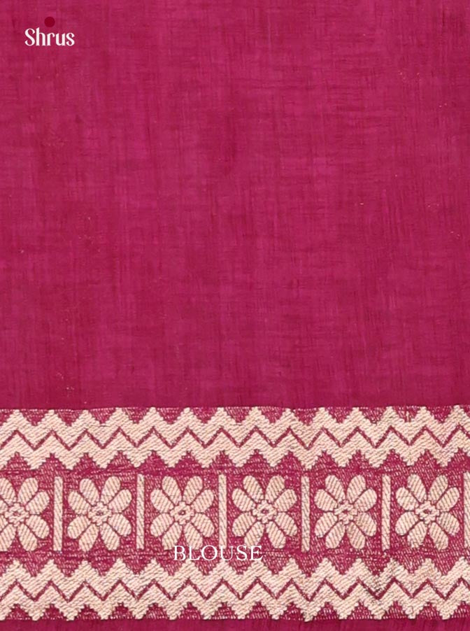 Jute Banaras Saree - EJ11828