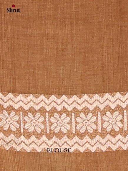 Jute Banaras Saree - EJ11829