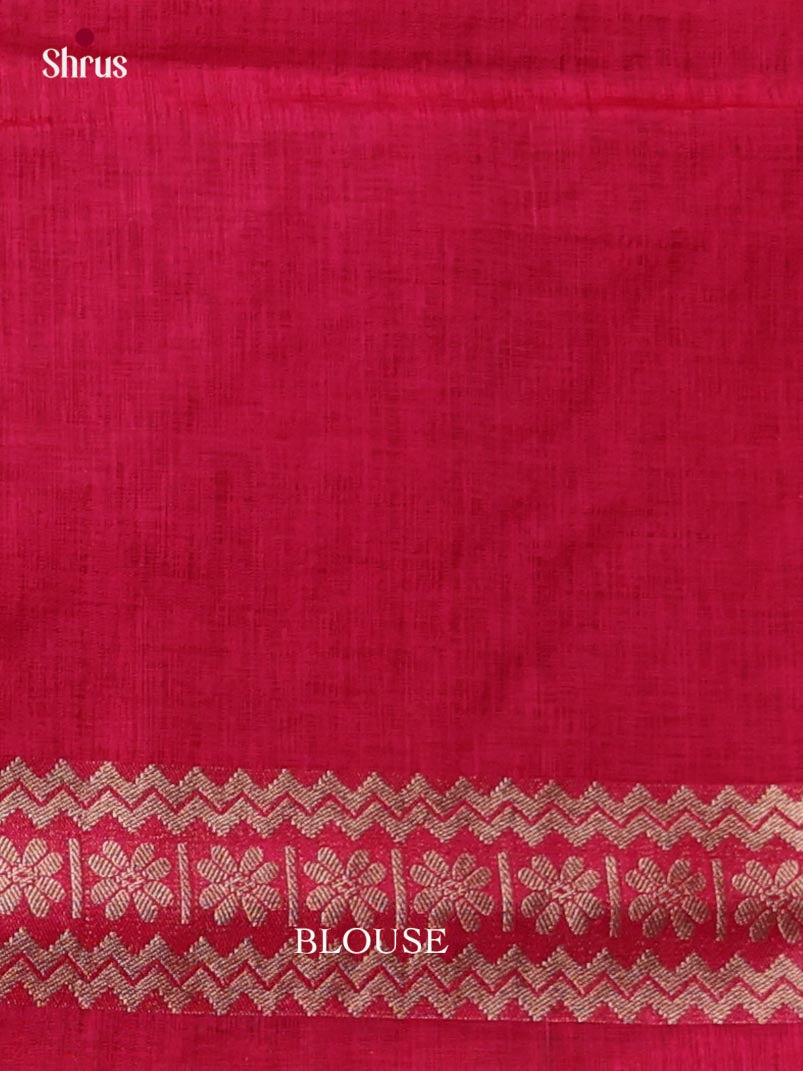 Jute Banaras Saree - EJ11831