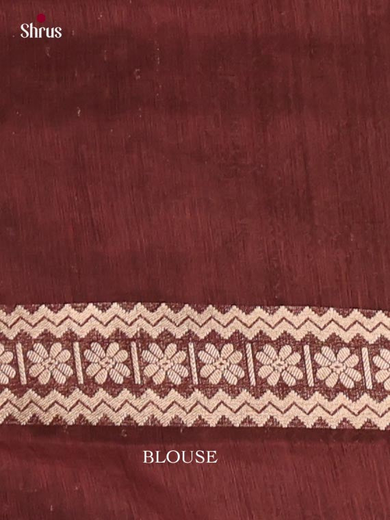 Jute Banaras Saree - EJ11832