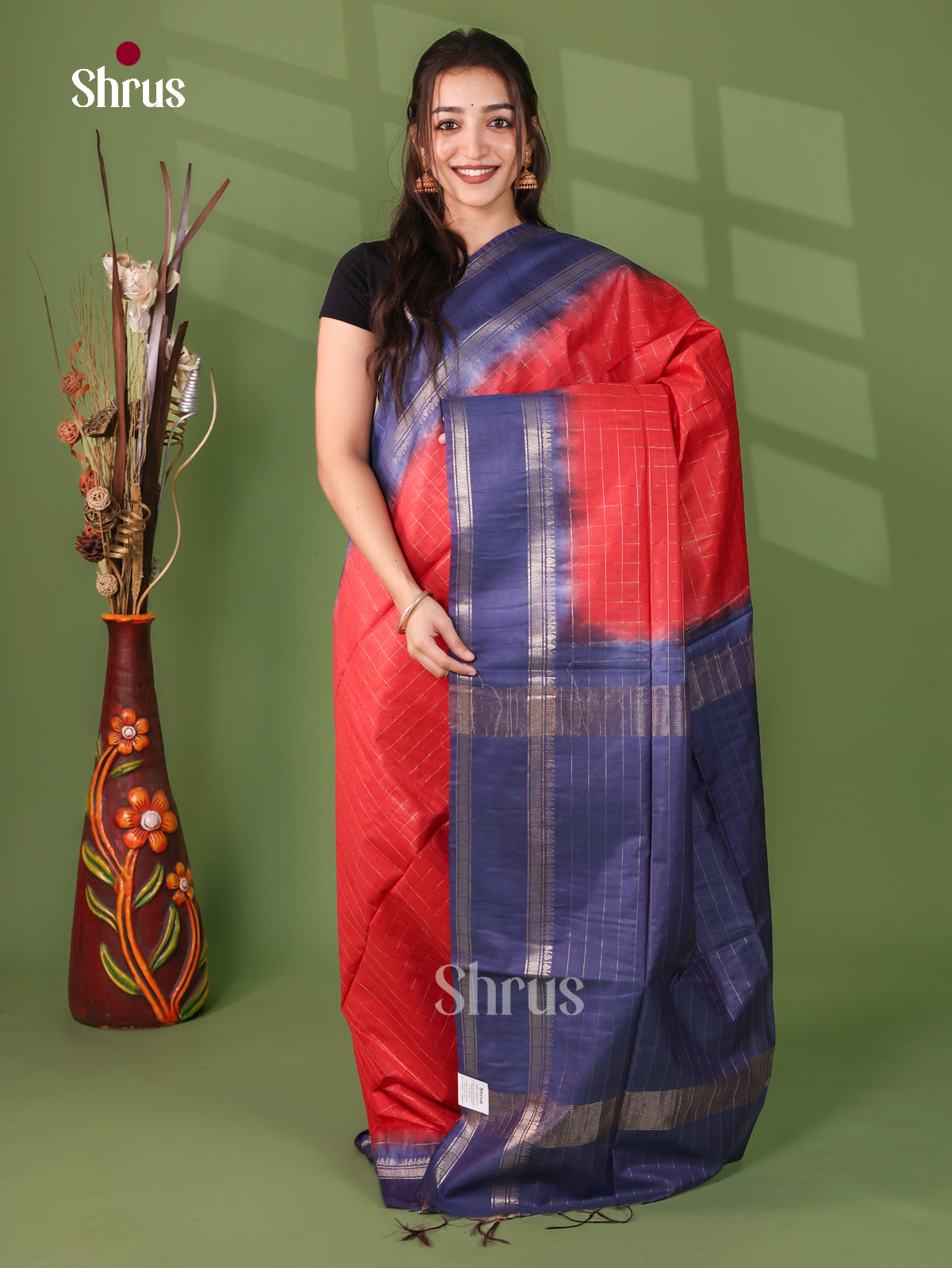 Zari Semi Tussar Saree - EJ12028