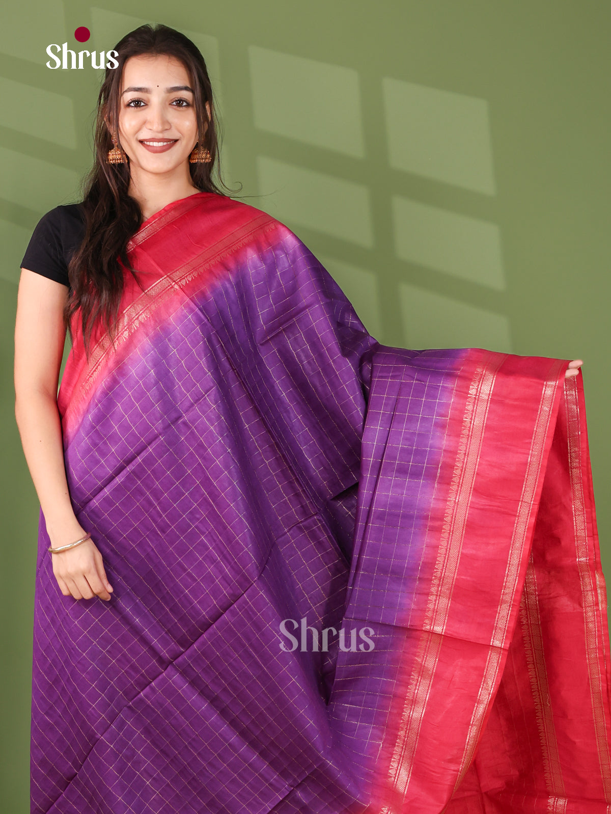 Zari Semi Tussar Saree - EJ12029