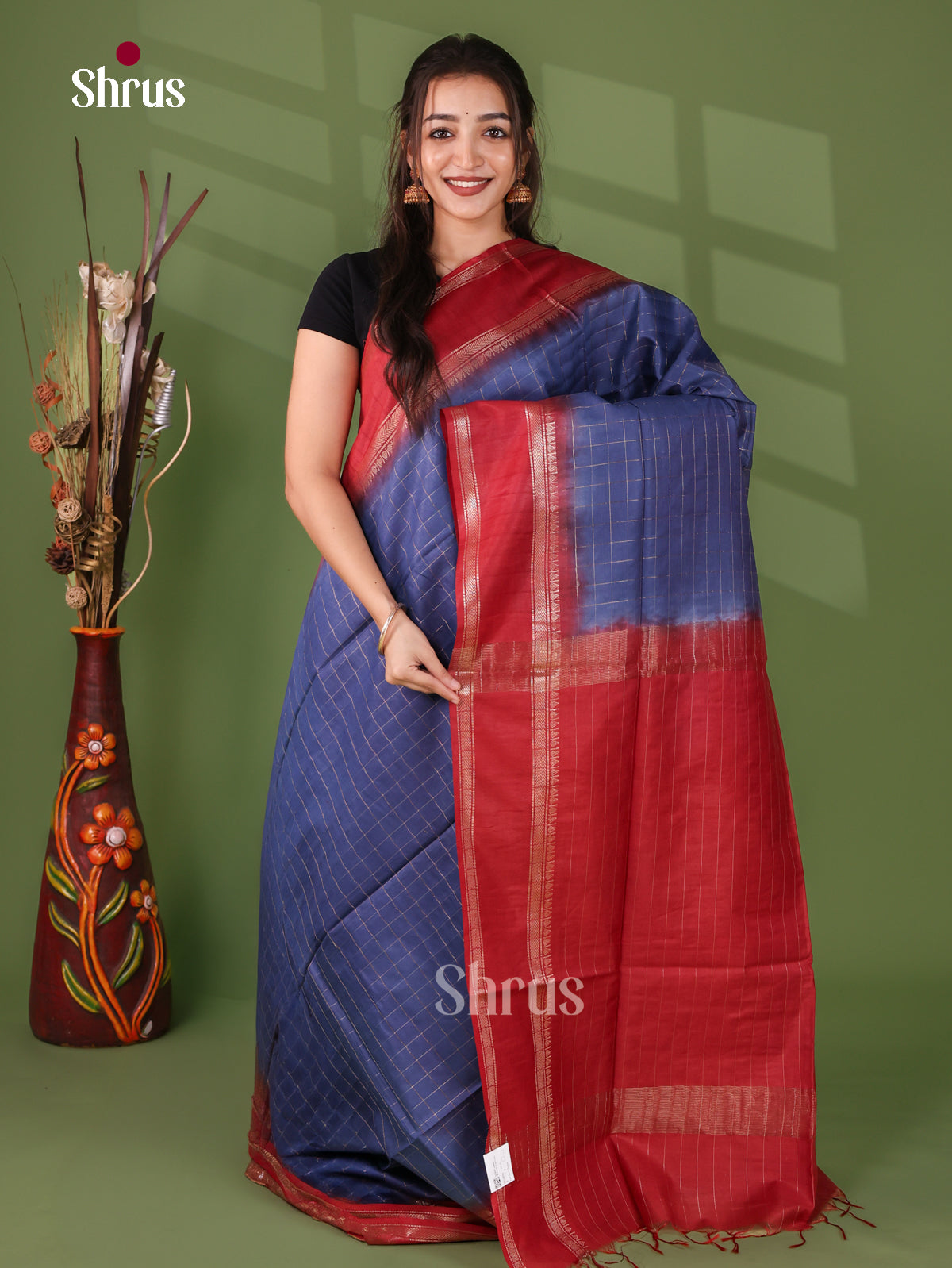 Zari Semi Tussar Saree - EJ12032