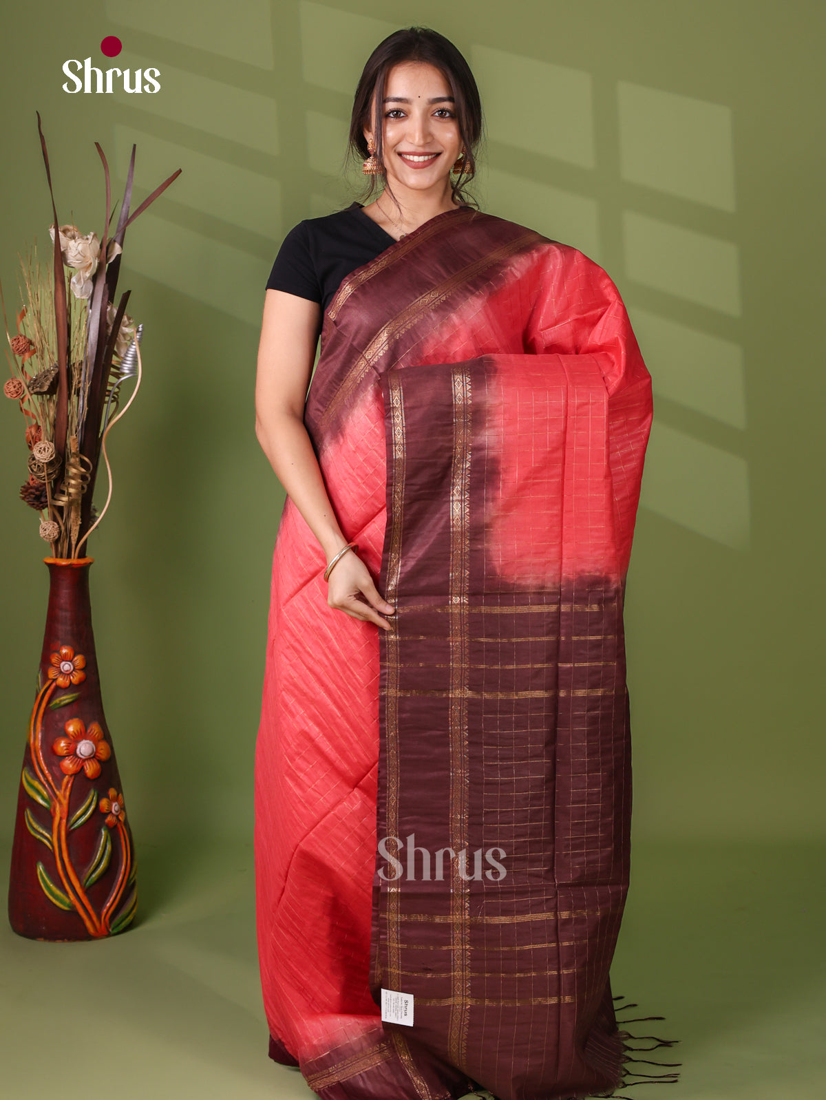 Zari Semi Tussar Saree - EJ12034