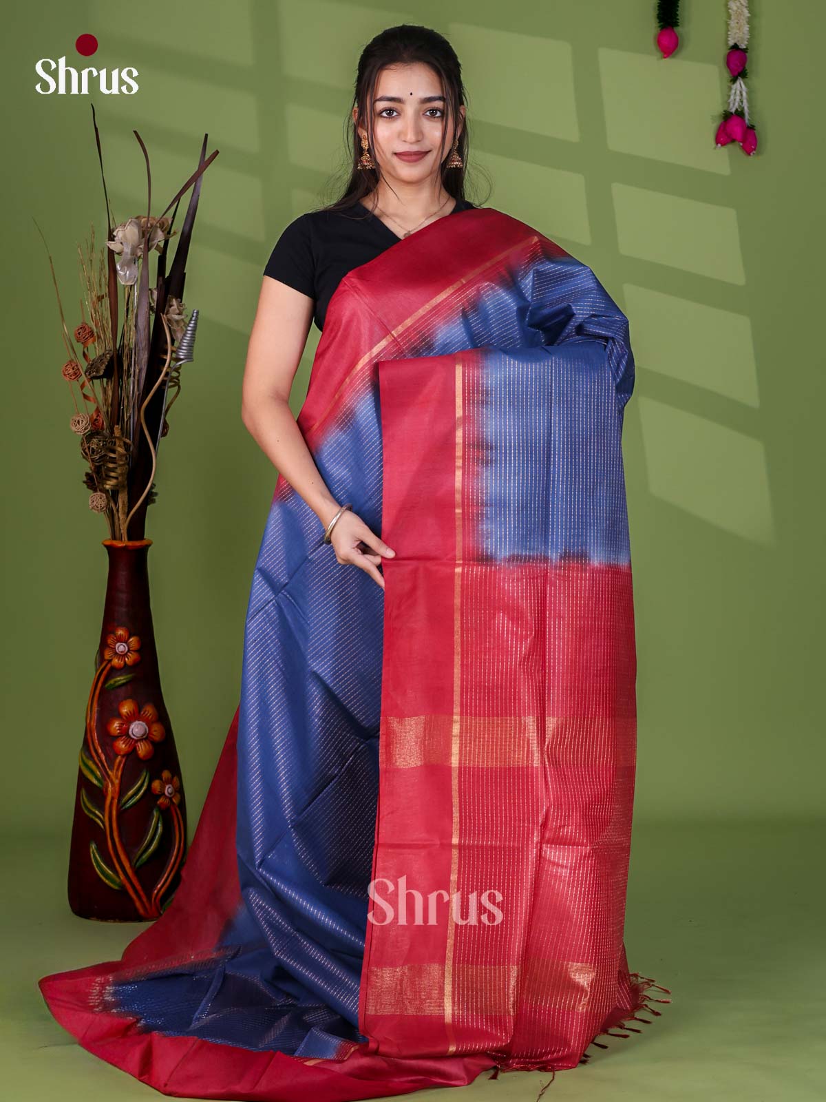Zari Semi Tussar Saree - EJ12043