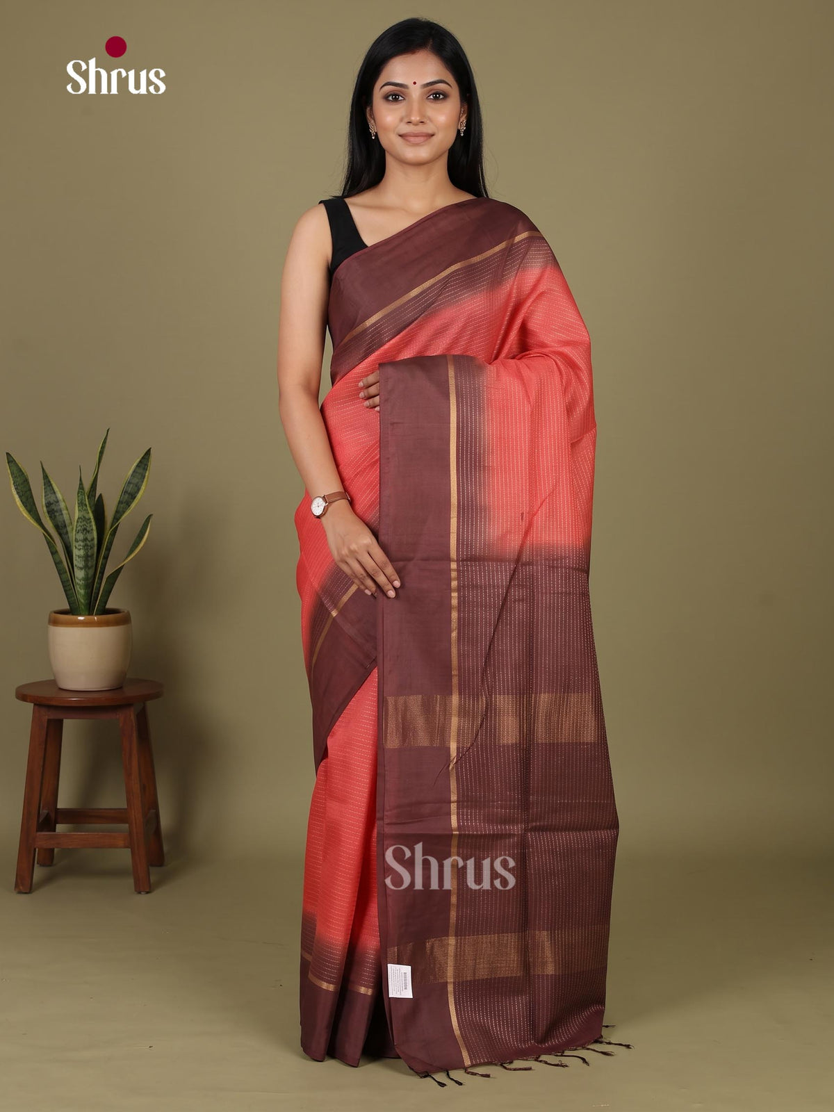 Zari Semi Tussar Saree - EJ12045