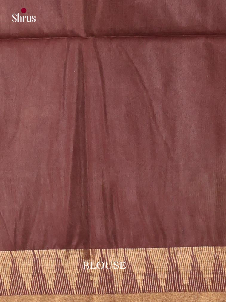 Zari Semi Tussar Saree - EJ12052