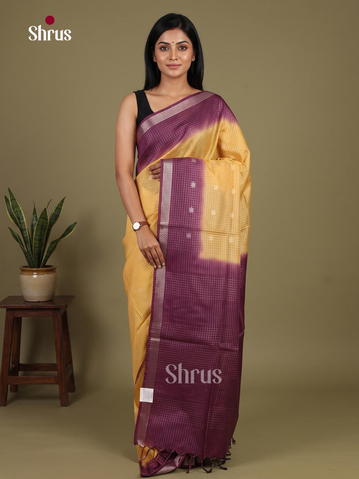 Zari Semi Tussar Saree - EJ12082