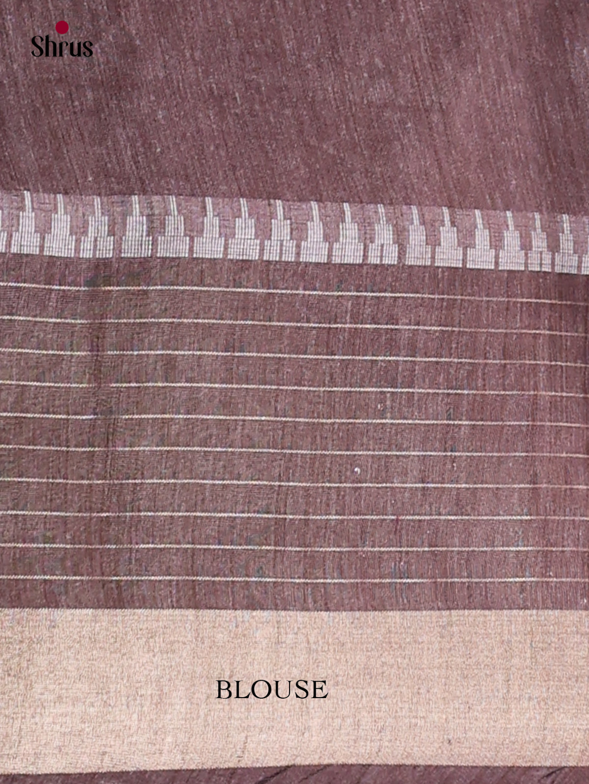 Semi Tussar Saree - EJ12106 - Shop on Shrus.com