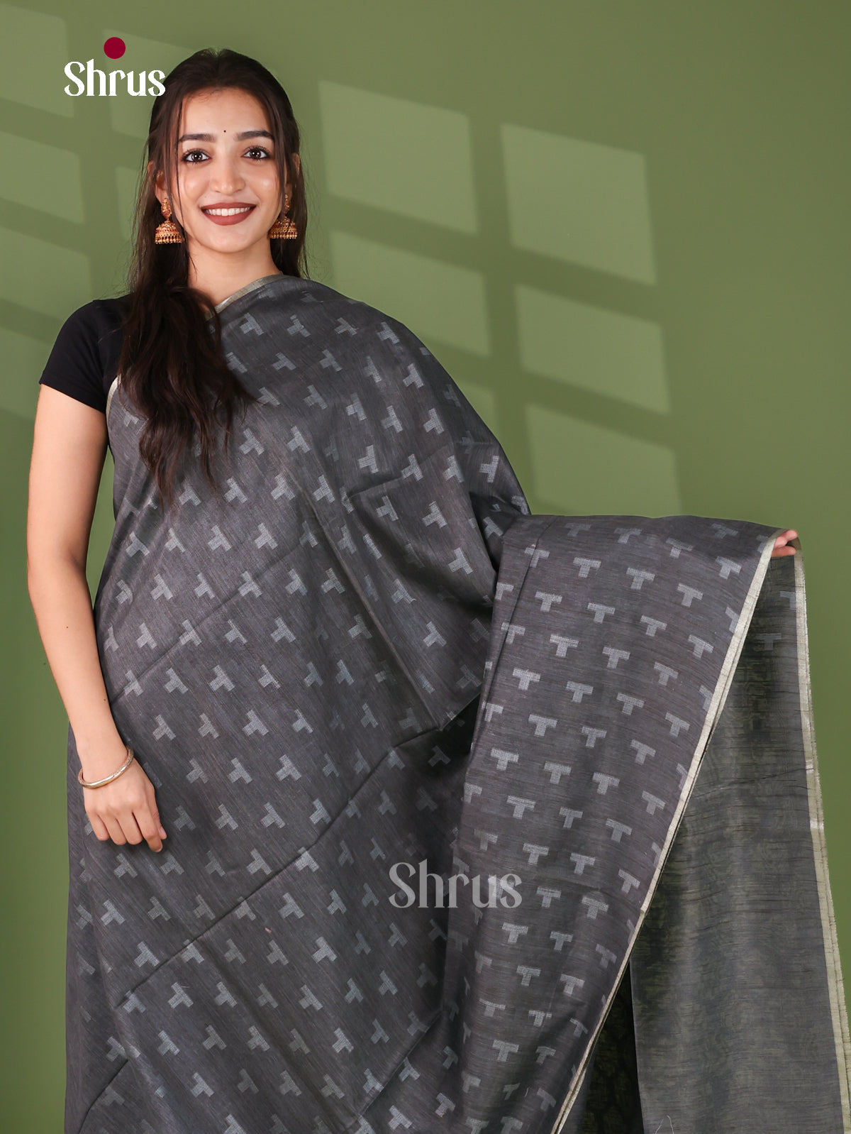 Semi Tussar Saree - EJ12113