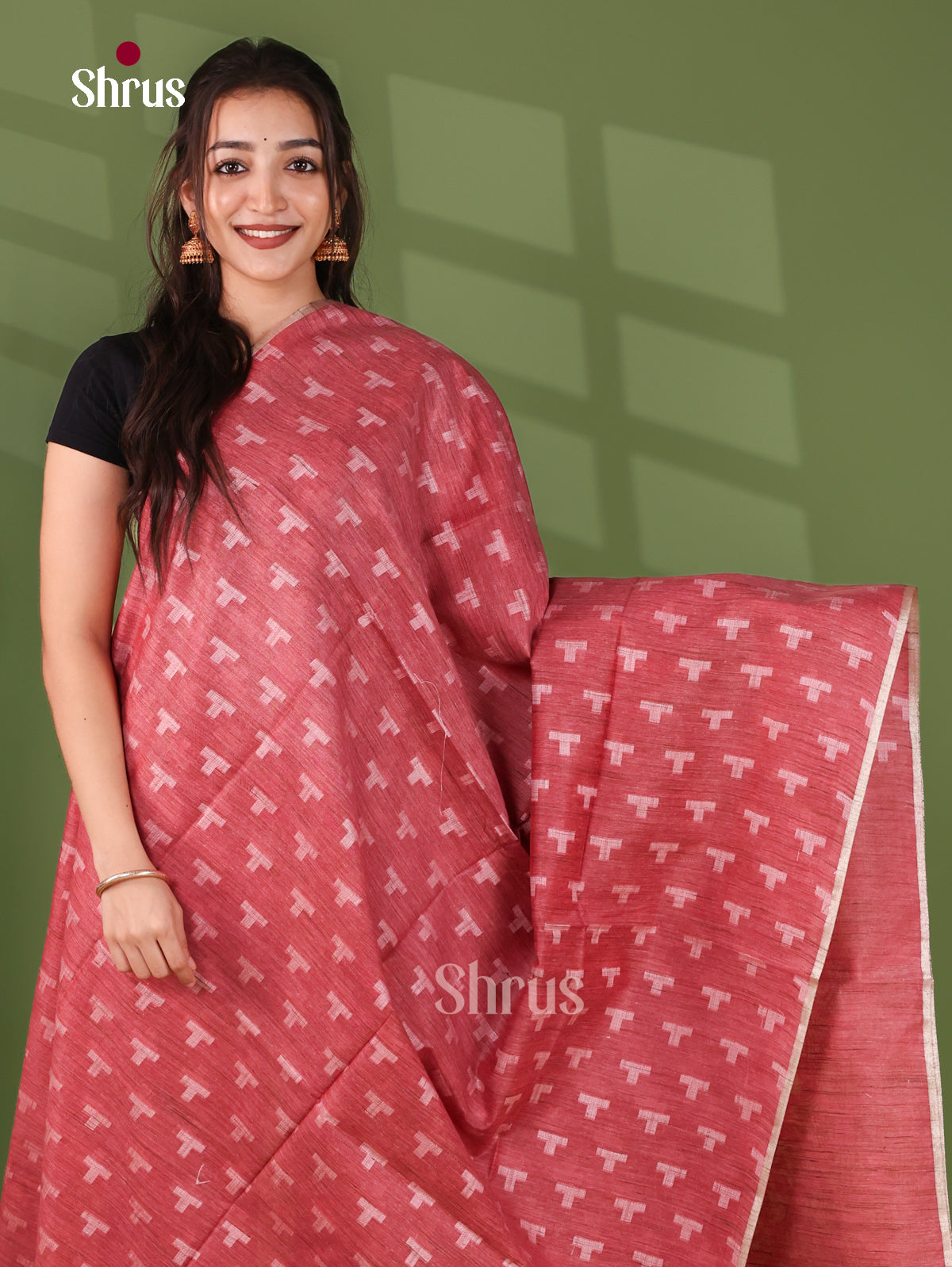 Semi Tussar Saree - EJ12121