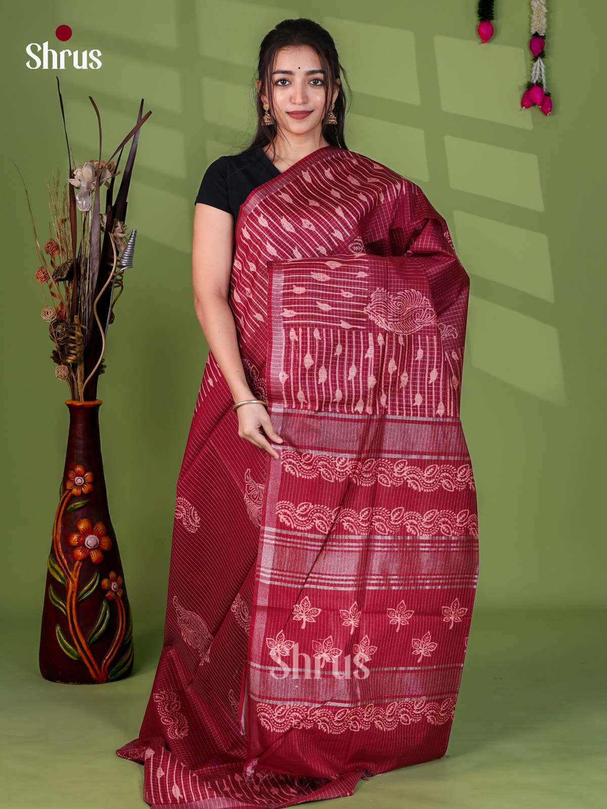 Zari Semi Tussar Saree - EJ12155