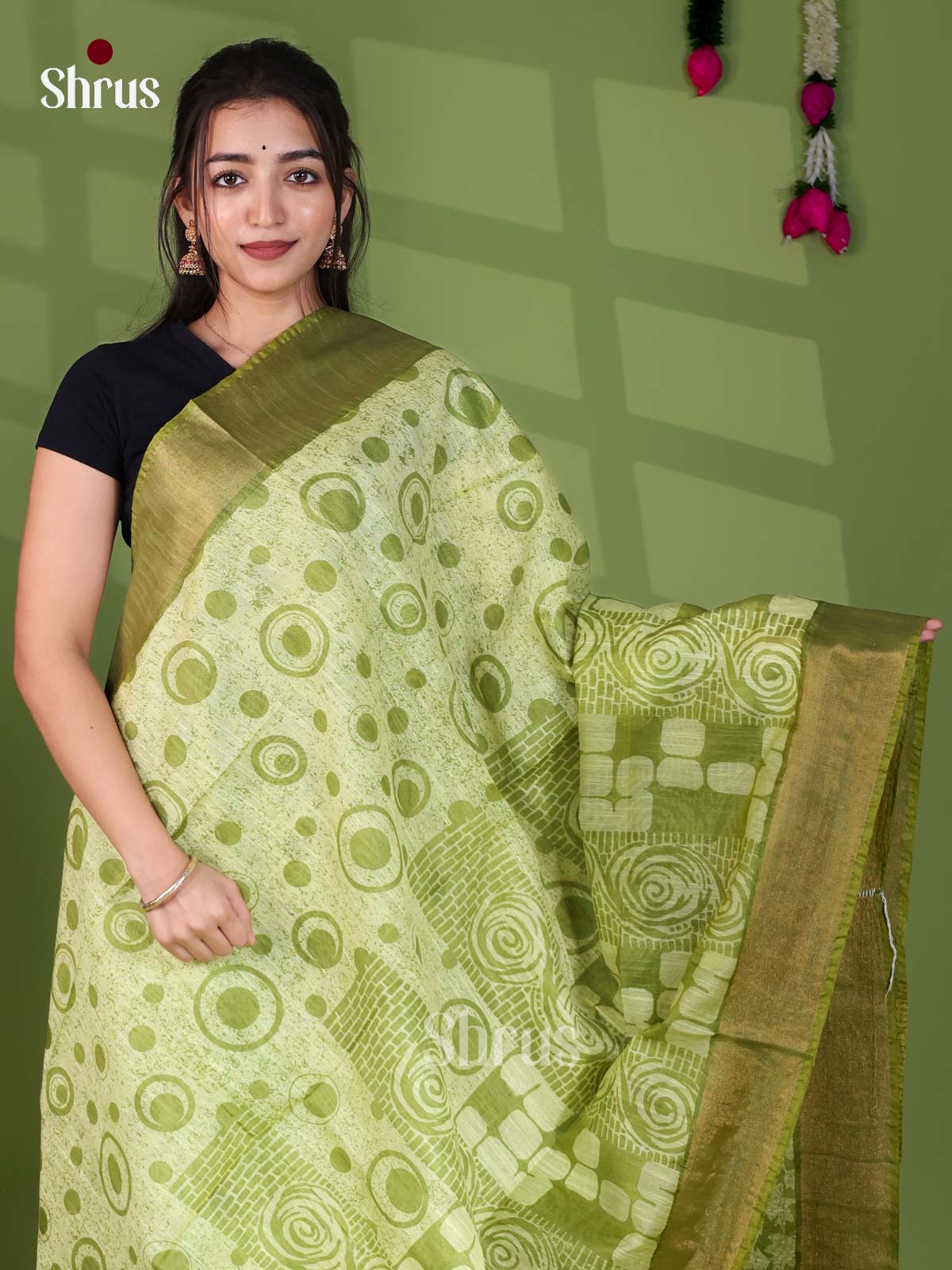 Zari Semi Tussar Saree - EJ12329