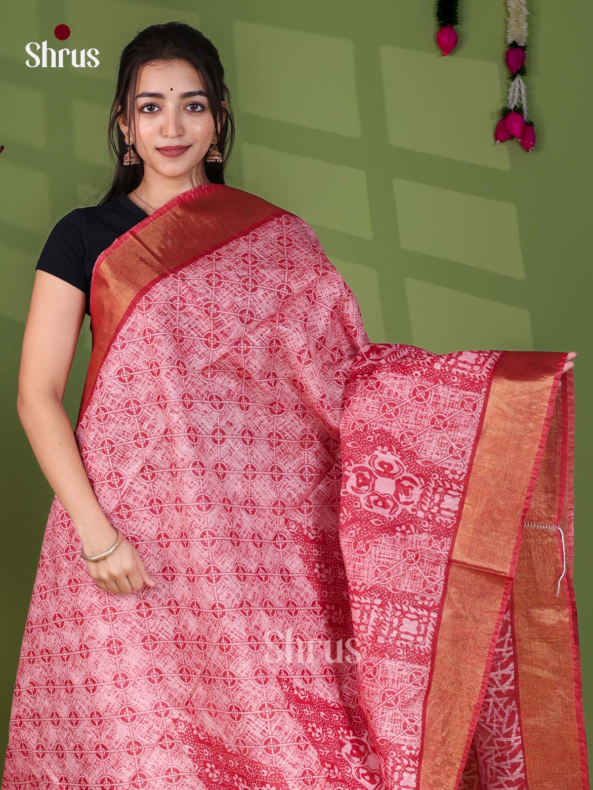 Zari Semi Tussar Saree - EJ12337