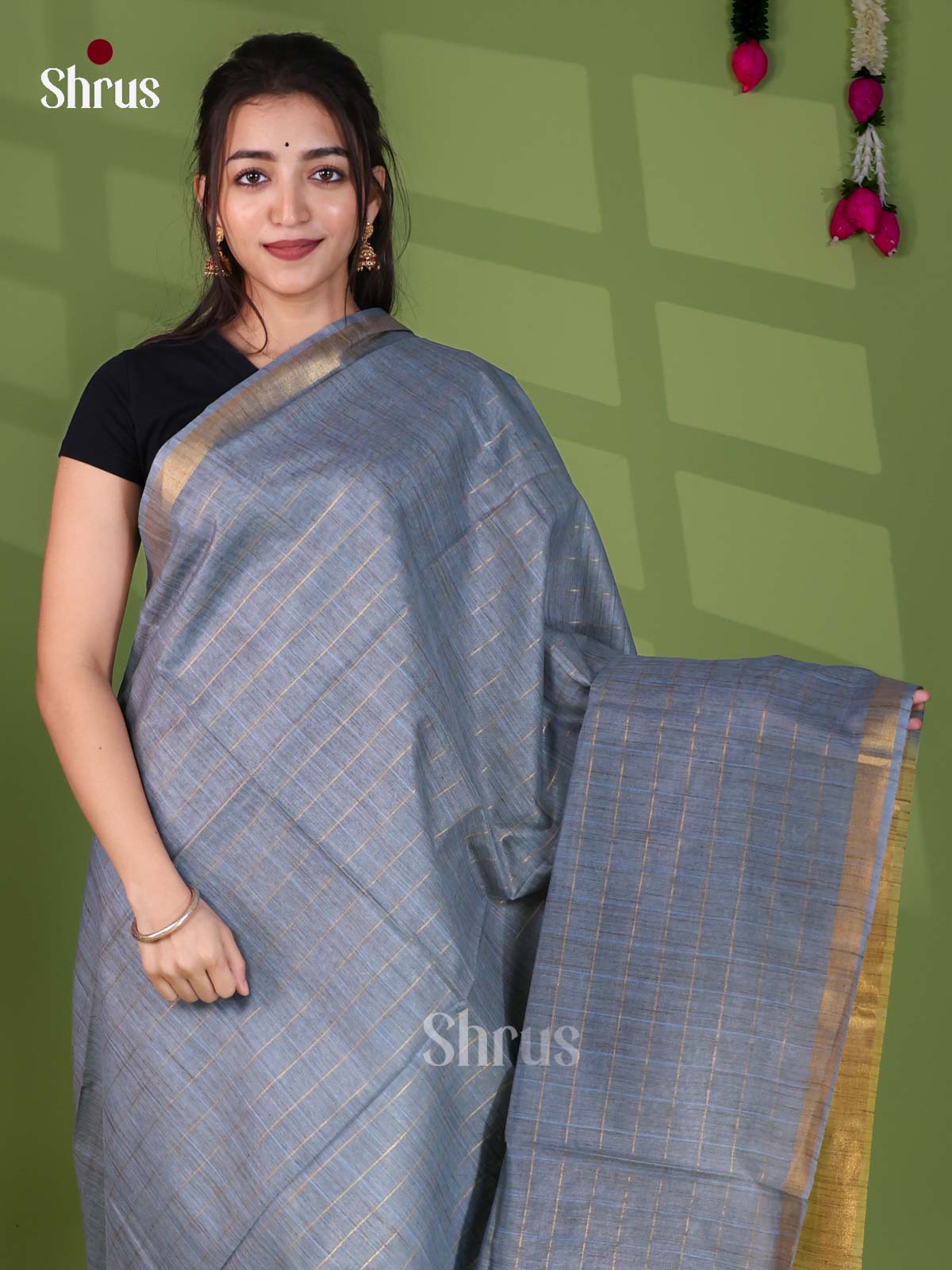 Zari Semi Tussar Saree - EJ12432