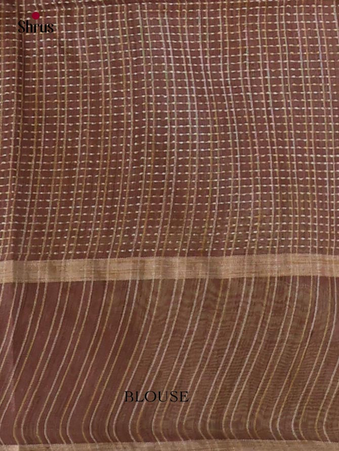 Semi Tussar Saree - EJ13274