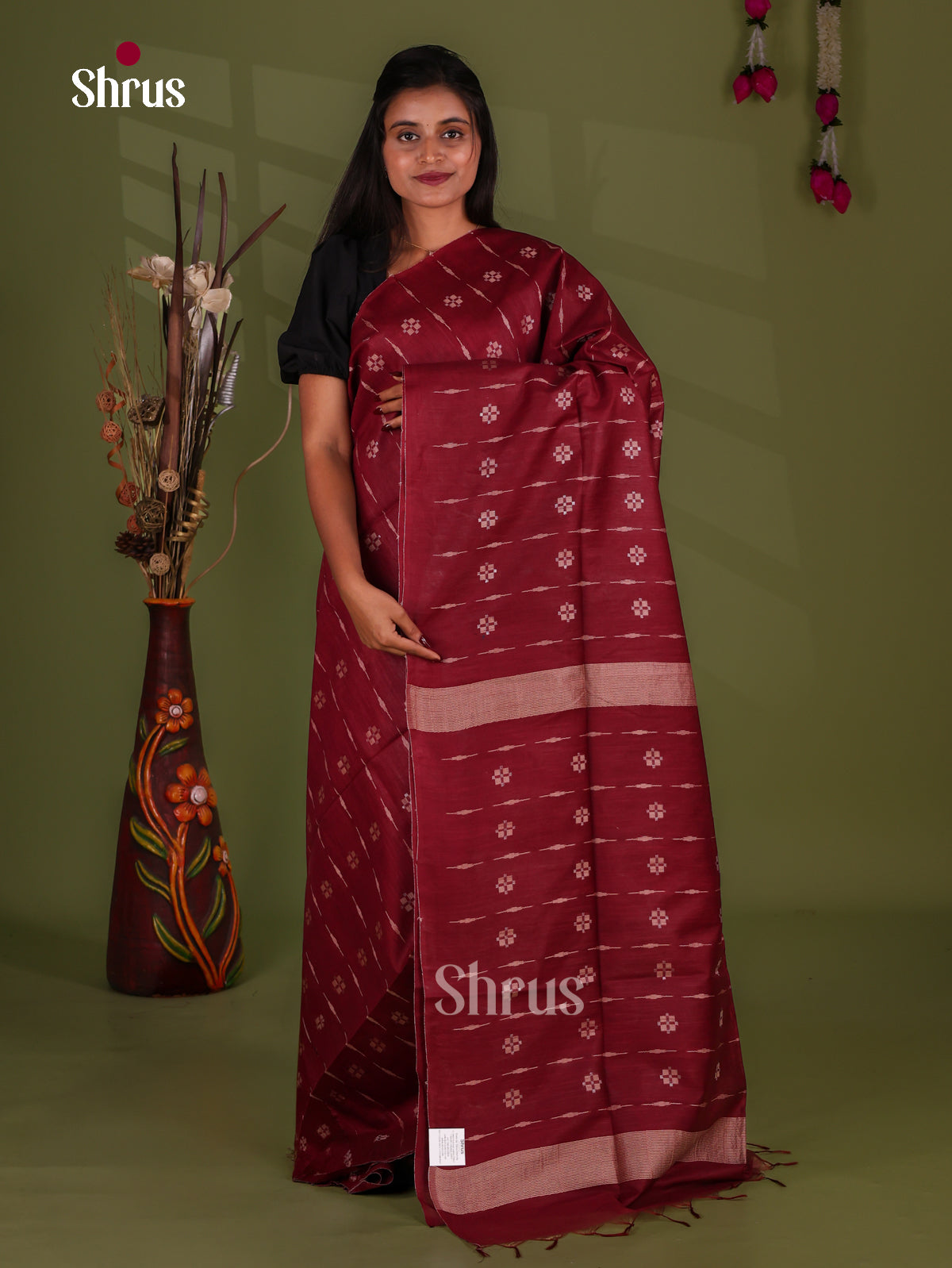 Semi Tussar Saree - EJ13305