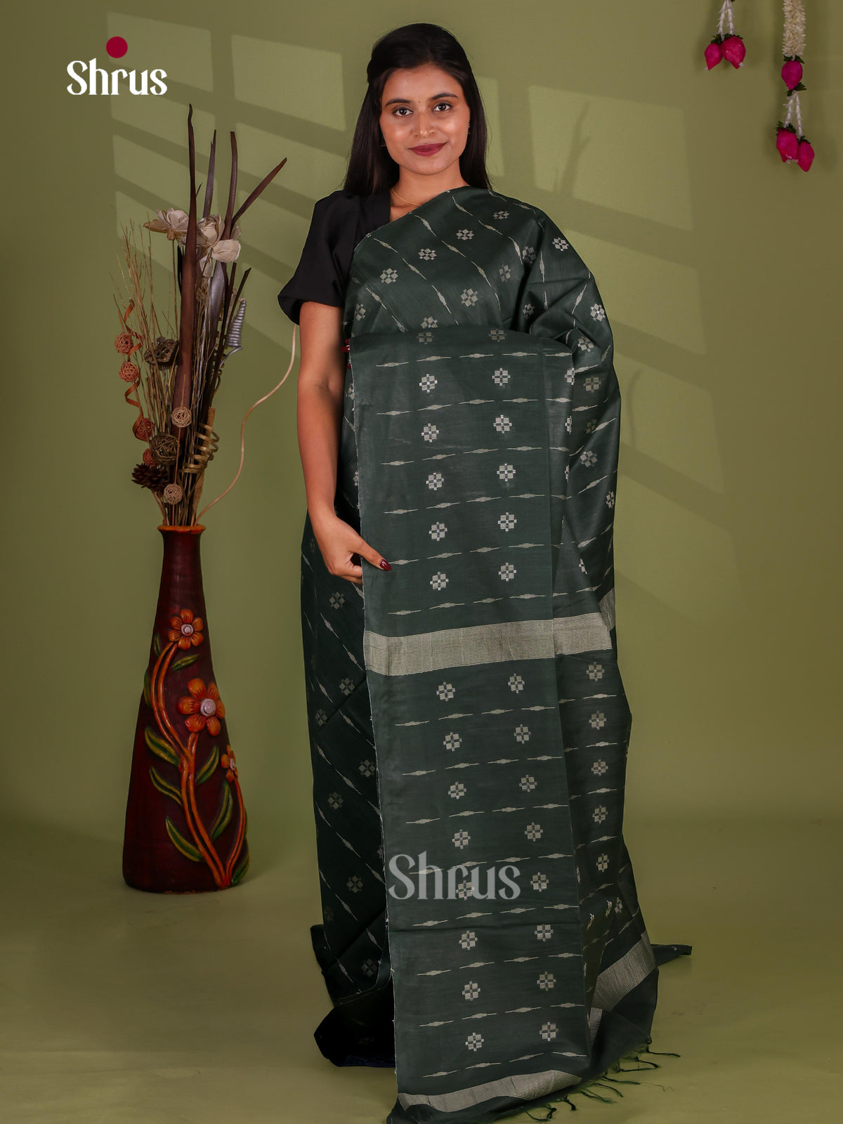 Semi Tussar Saree - EJ13309
