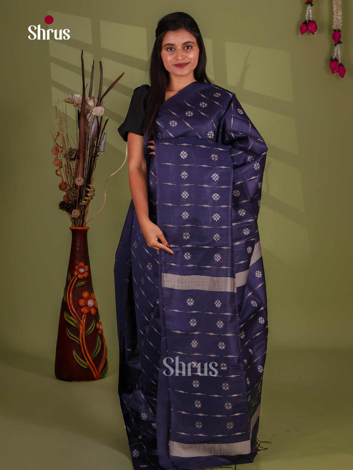 Semi Tussar Saree - EJ13310