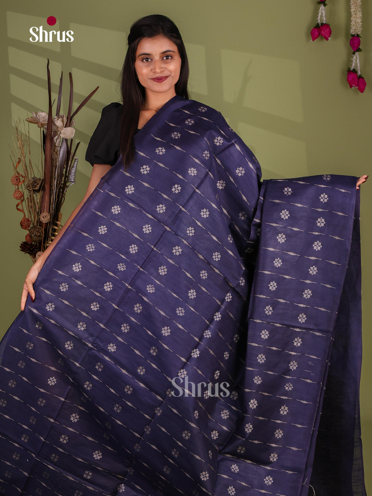 Semi Tussar Saree - EJ13310