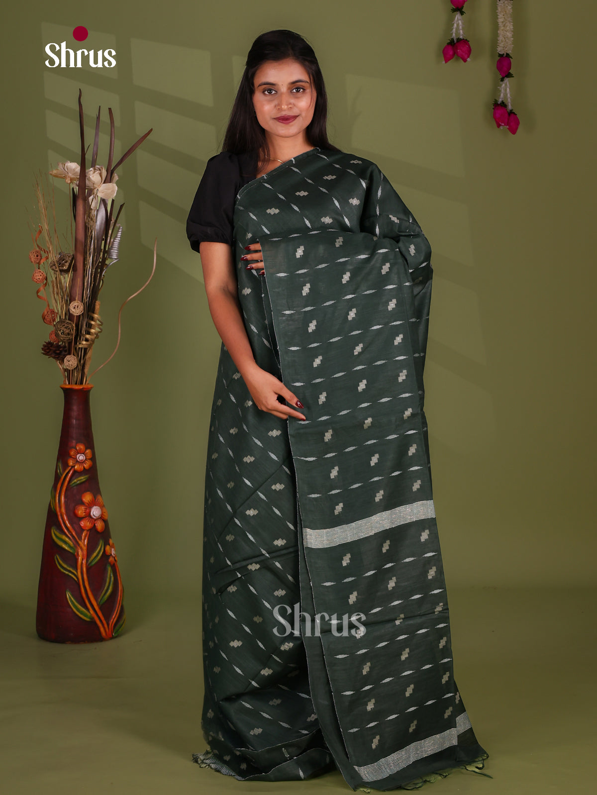 Semi Tussar Saree - EJ13313