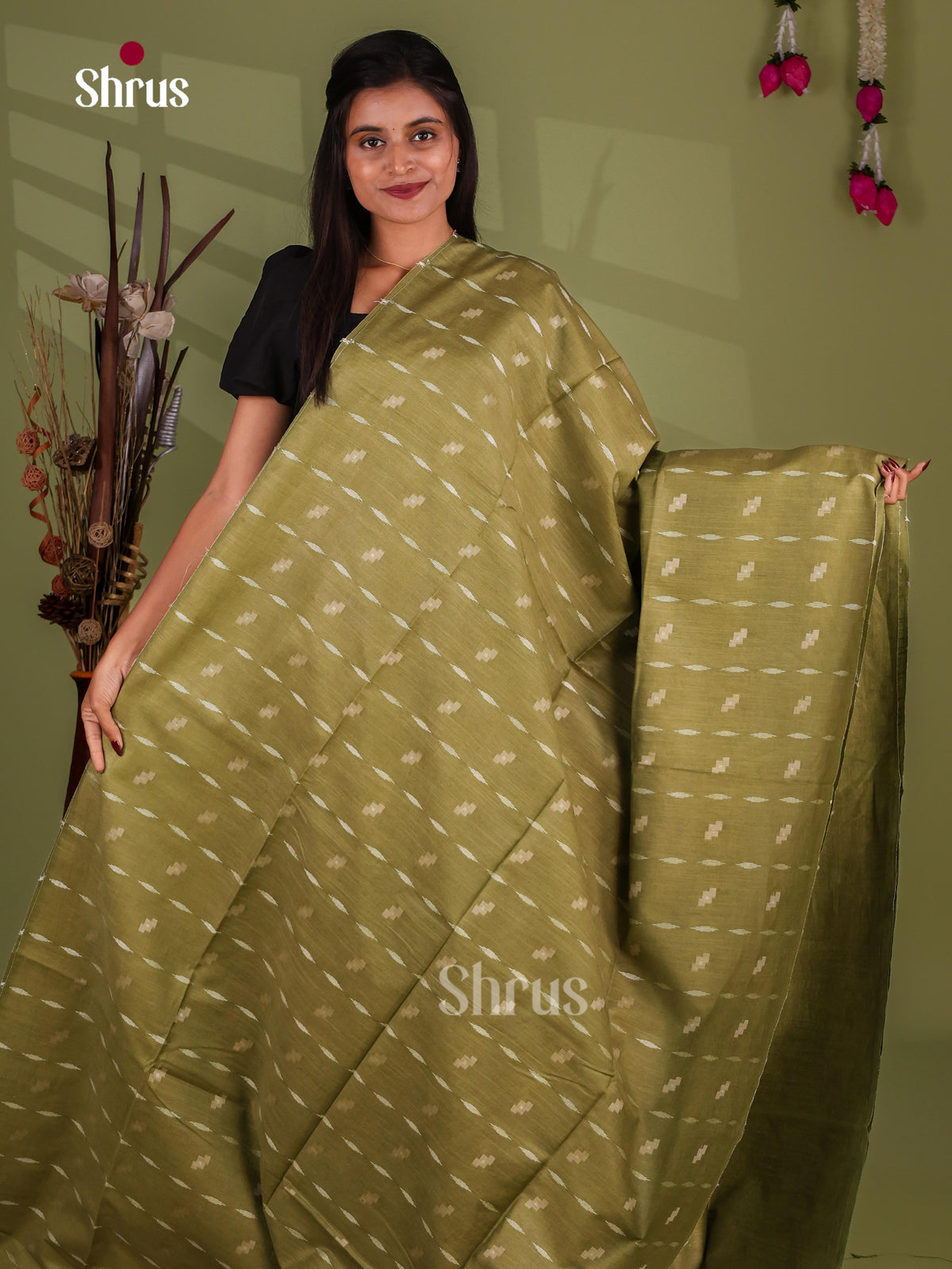 Semi Tussar Saree - EJ13314
