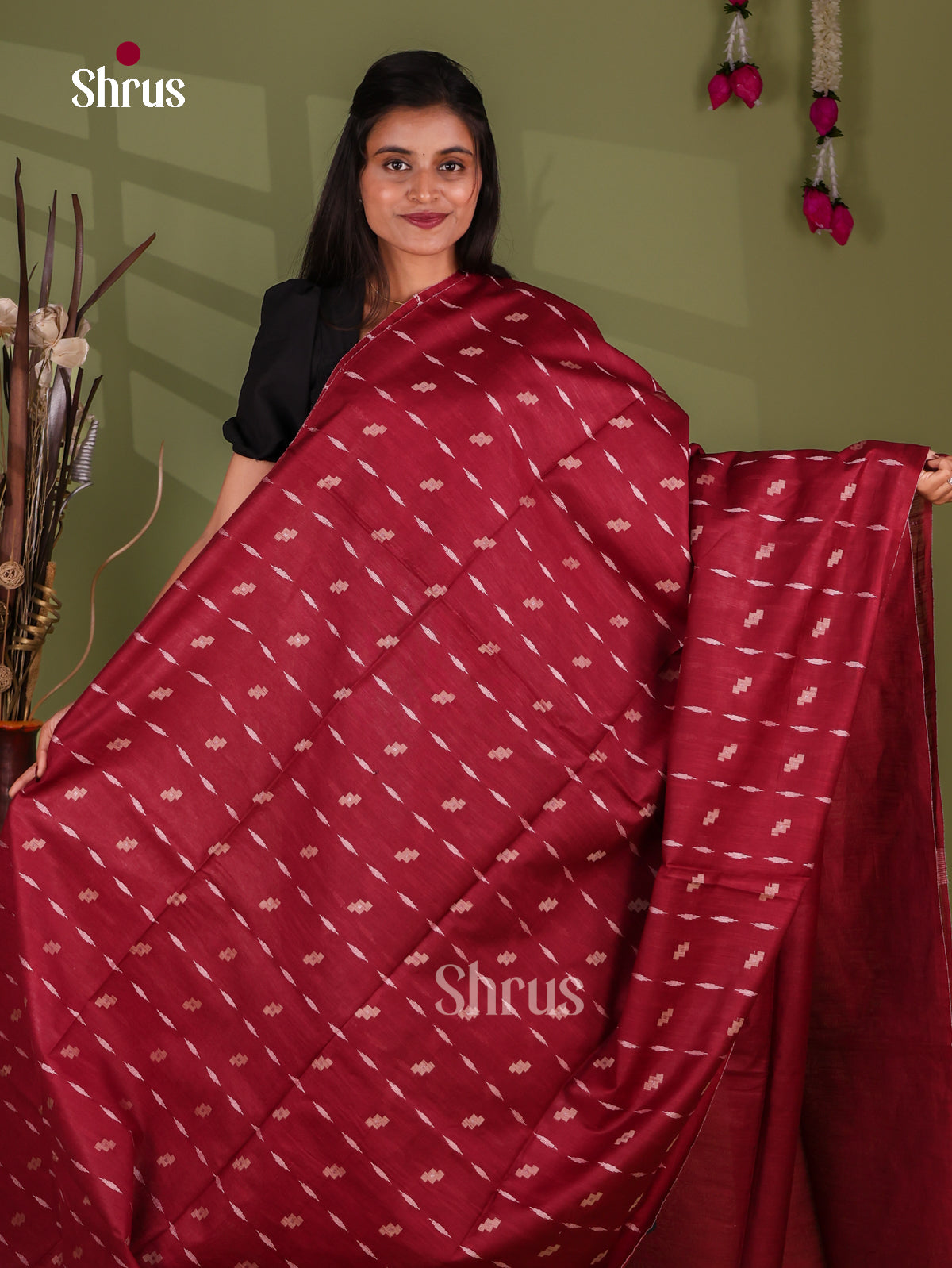 Semi Tussar Saree - EJ13317
