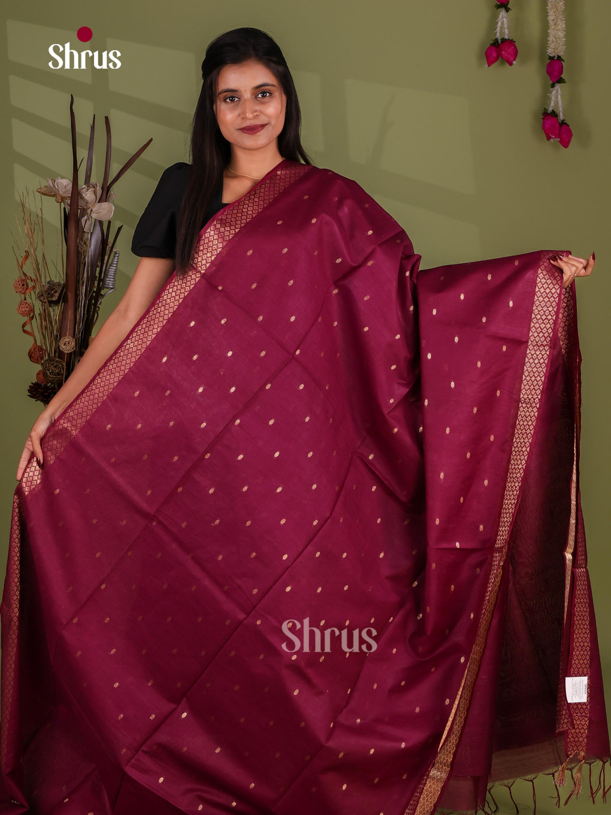 Zari Semi Tussar Saree - EJ13329