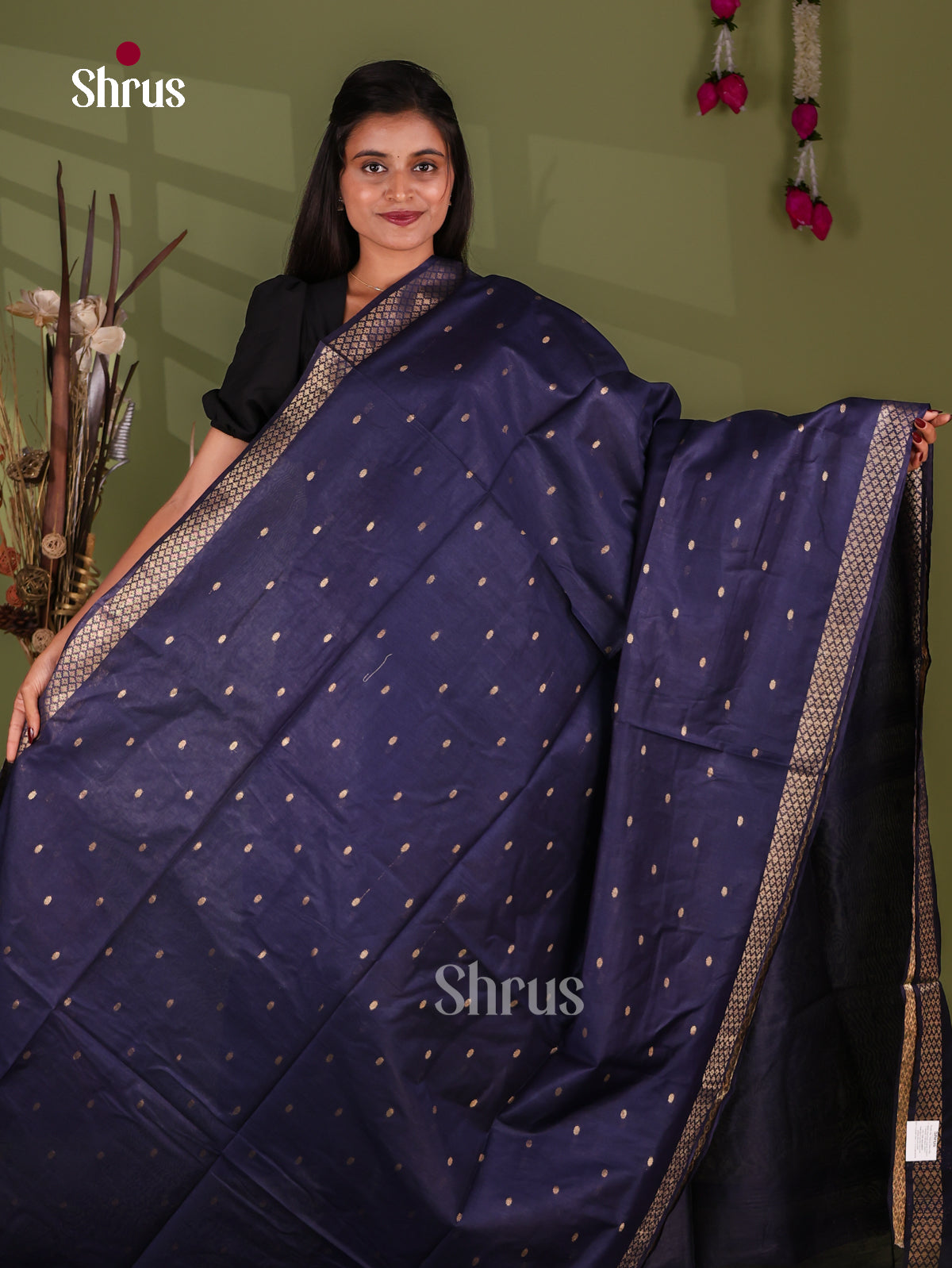 Zari Semi Tussar Saree - EJ13330