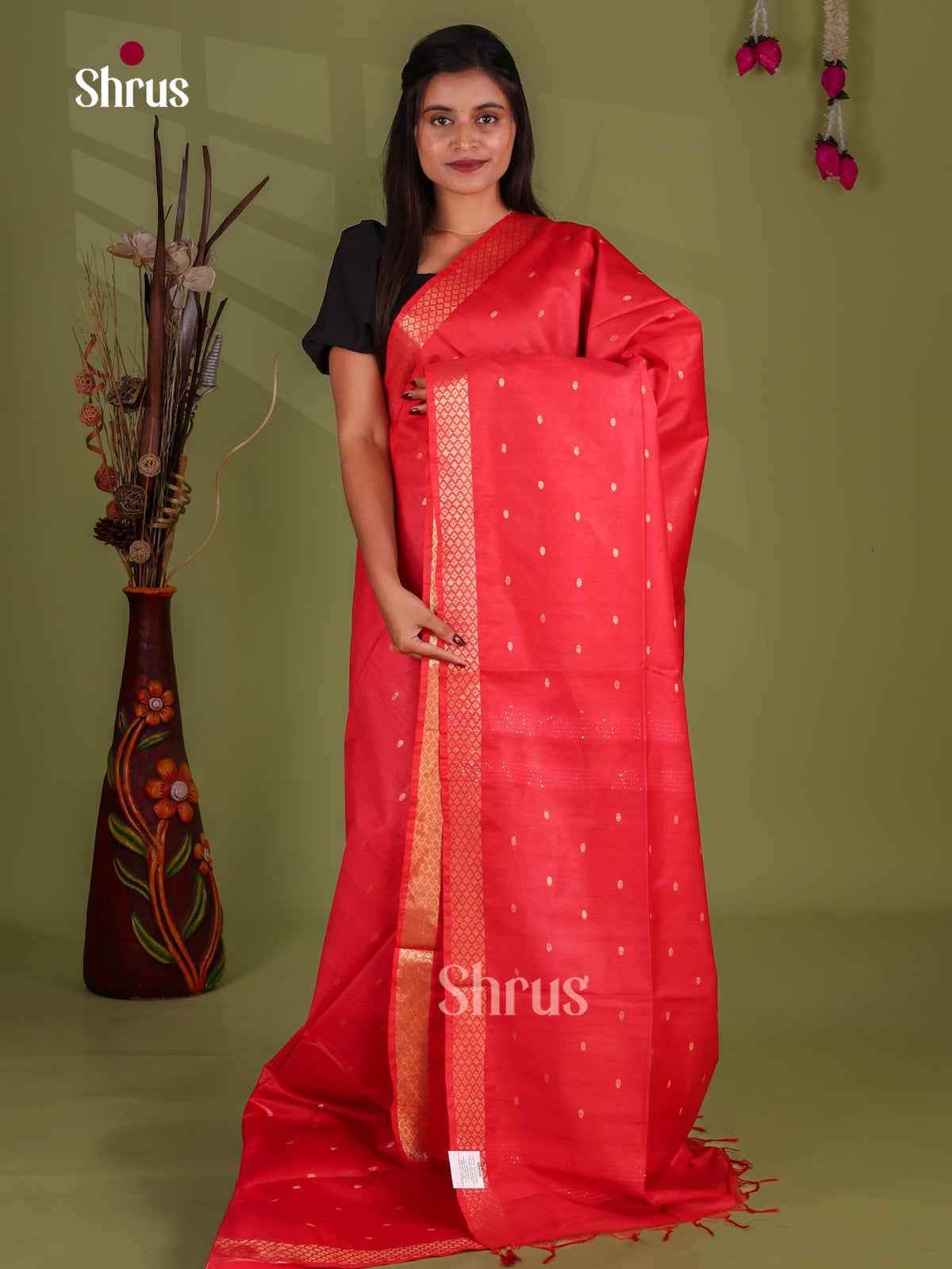Zari Semi Tussar Saree - EJ13332