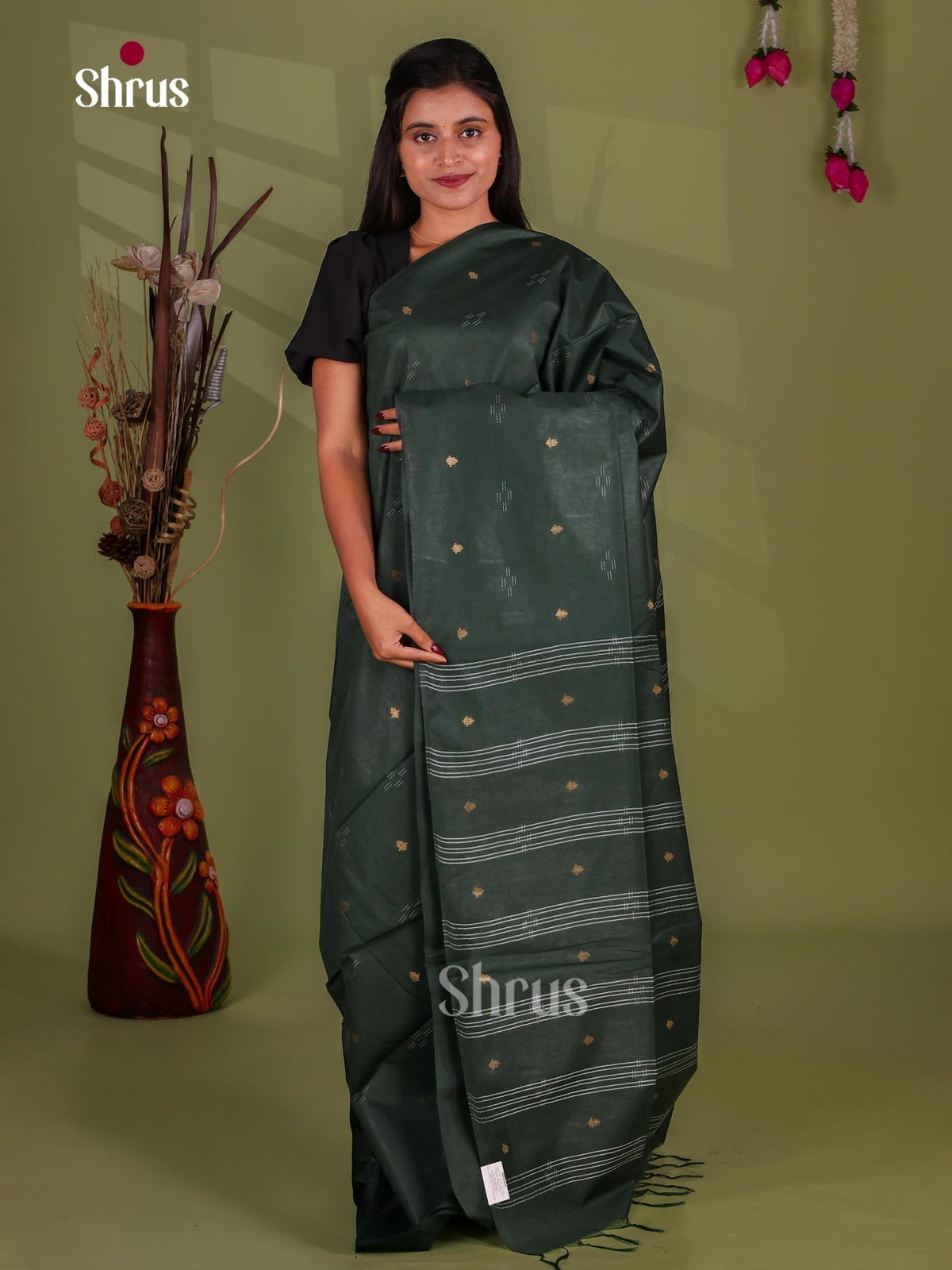 Semi Tussar Saree - EJ13335