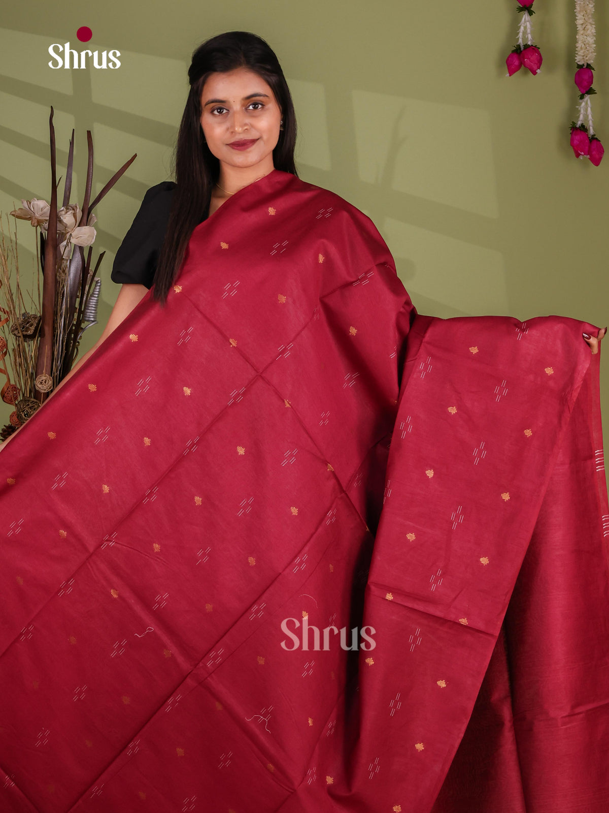 Semi Tussar Saree - EJ13340