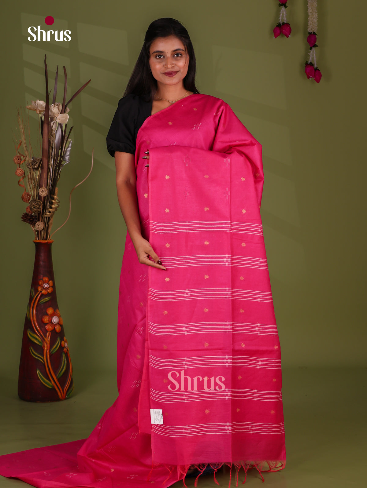 Semi Tussar Saree - EJ13341