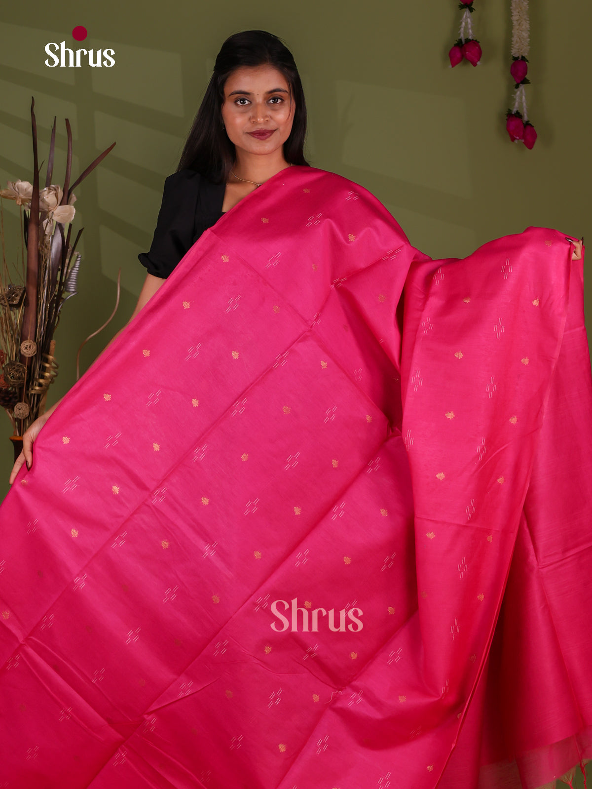 Semi Tussar Saree - EJ13341