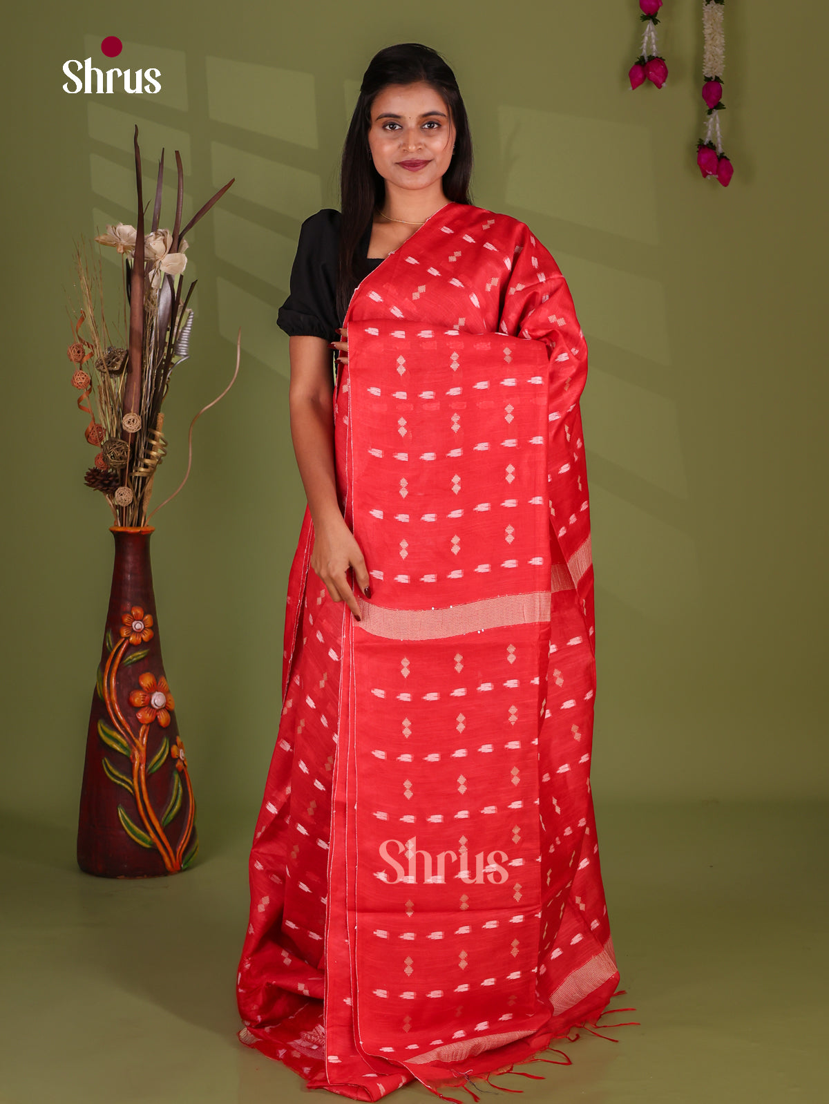 Zari Semi Tussar Saree - EJ13345