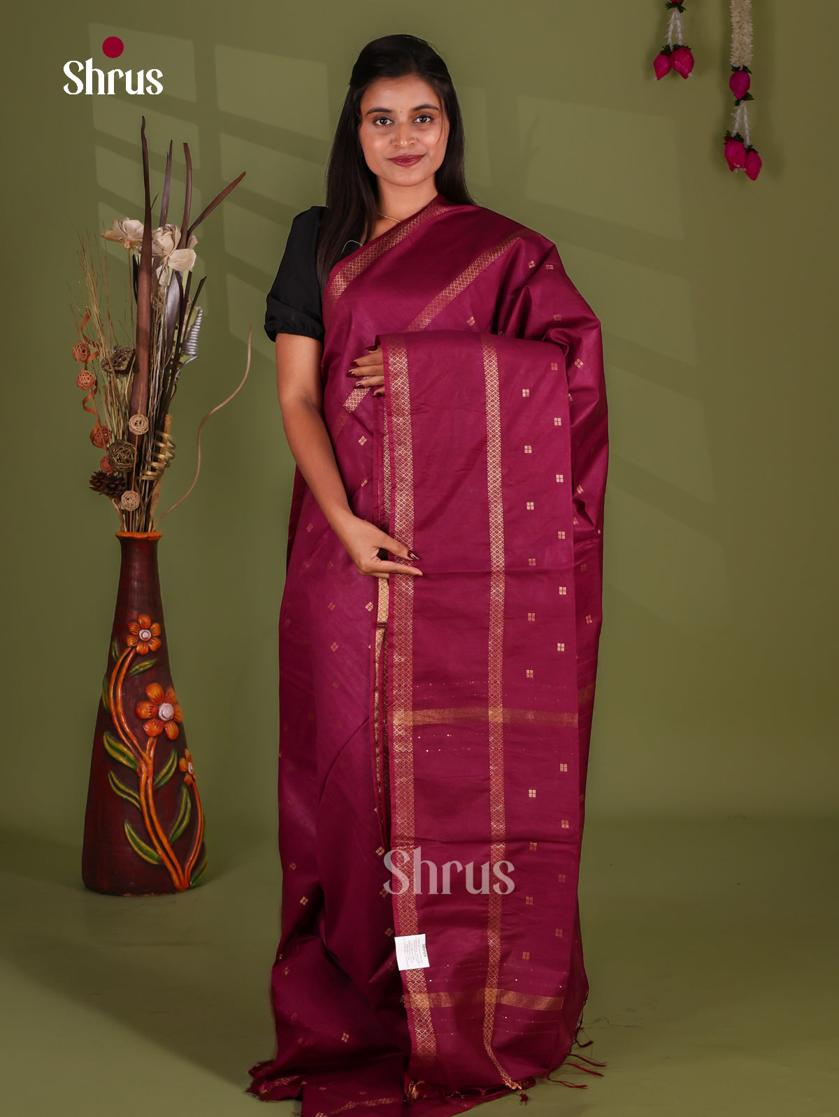 Zari Semi Tussar Saree - EJ13350