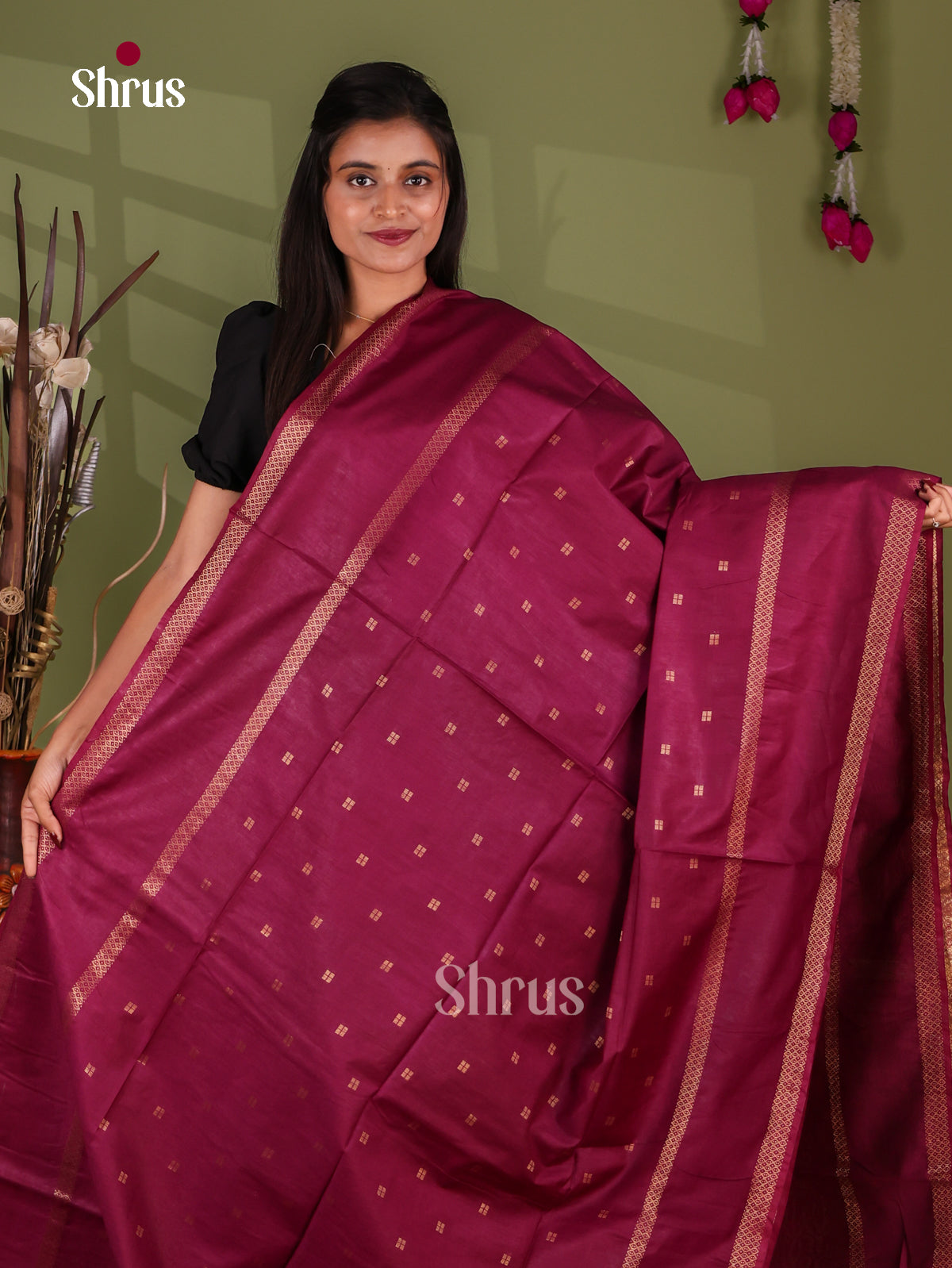 Zari Semi Tussar Saree - EJ13350