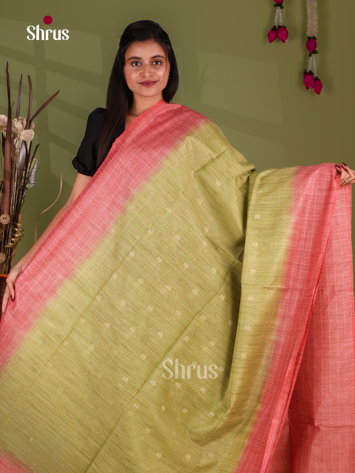 Zari Semi Tussar Saree - EJ13476