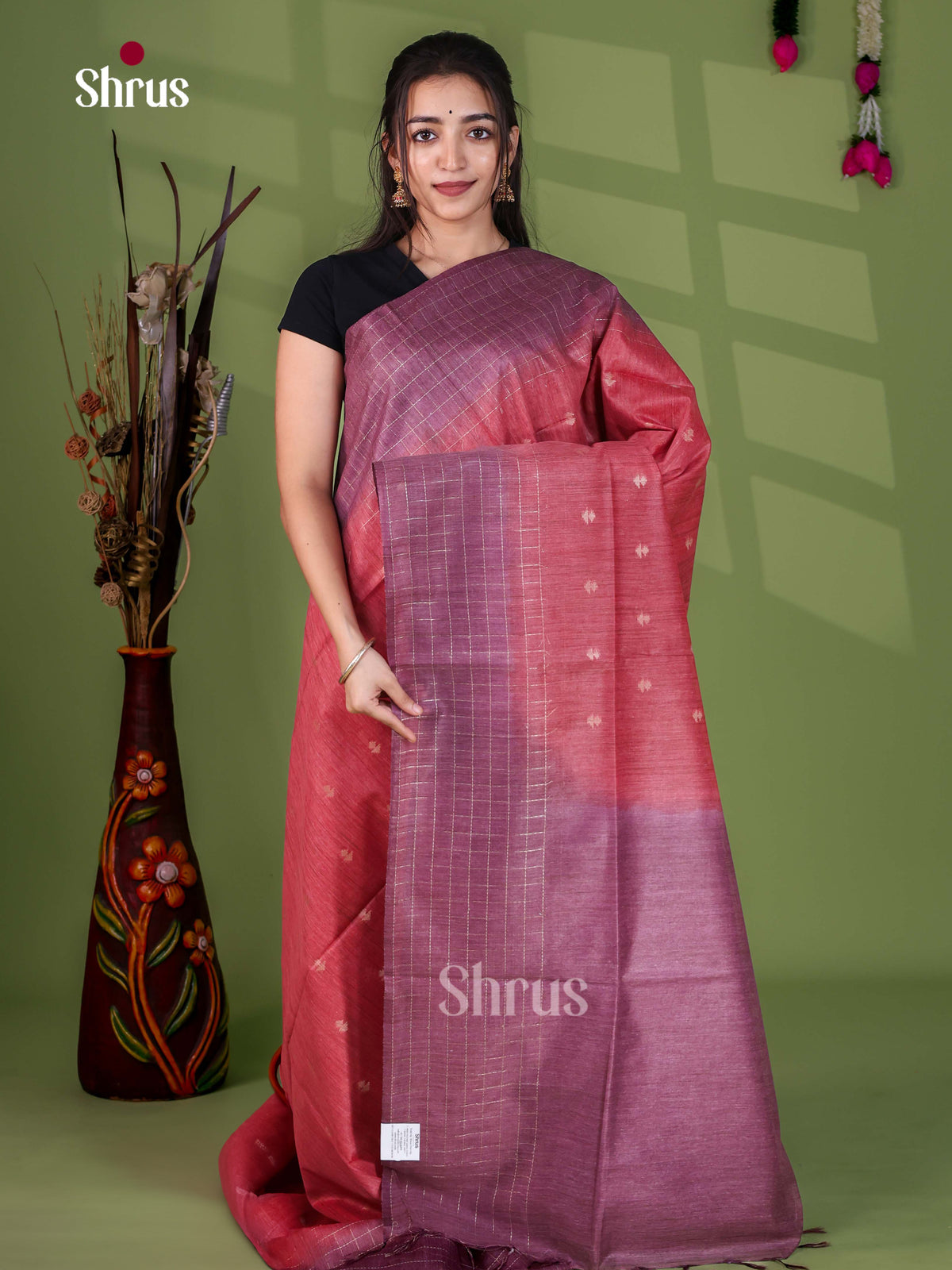 Zari Semi Tussar Saree - EJ13480