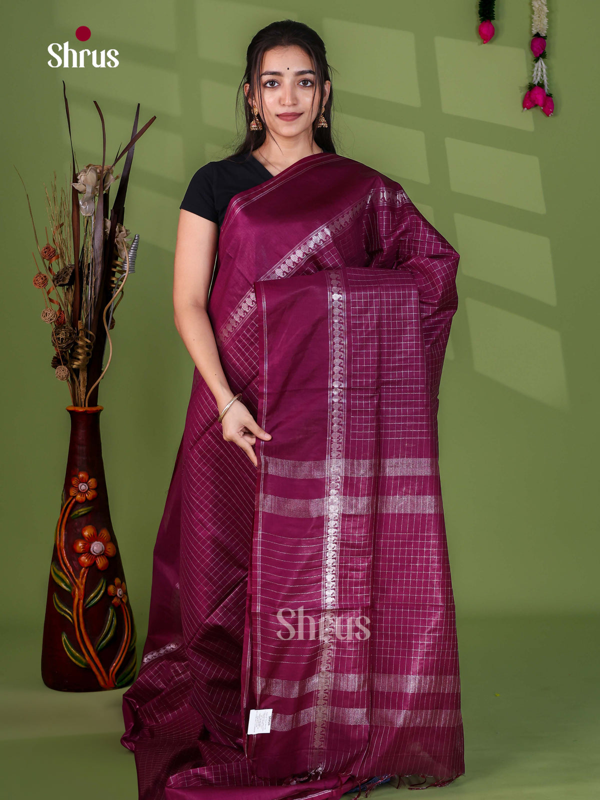 Zari Semi Tussar Saree - EJ13530