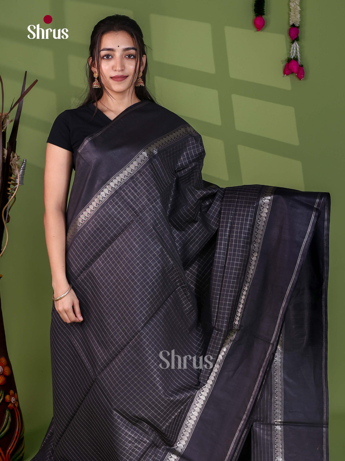 Zari Semi Tussar Saree - EJ13531